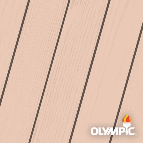 Olympic Maximum 1-gal. Pink Sand Solid Color Exterior Stain and Sealant in One