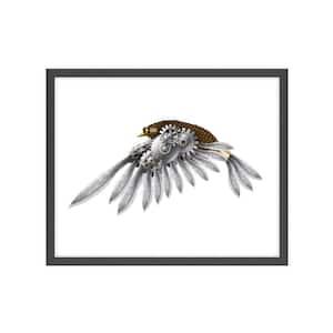 Nature Steampunk Collection Framed Graphic Print Animal Art Print 22 in. x 18 in.