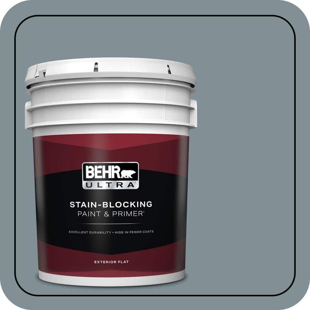 5 gal. #740F-4 Dark Storm Cloud Flat Exterior Paint & Primer price history on PriceWatchPro