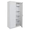 Classic Series 36 in. W x 78 in. H x 24 in. D Storage Cabinet with Adjustable Shelves in Dove Gray
