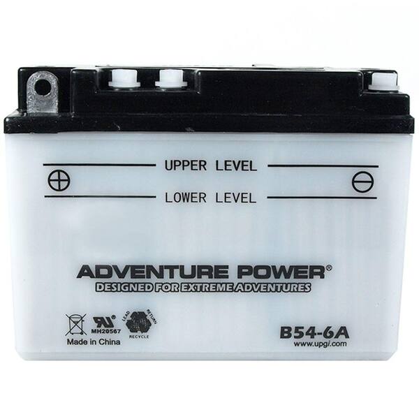 UPG Conventional Wet Pack 6-Volt 12 Ah Capacity F Terminal Battery