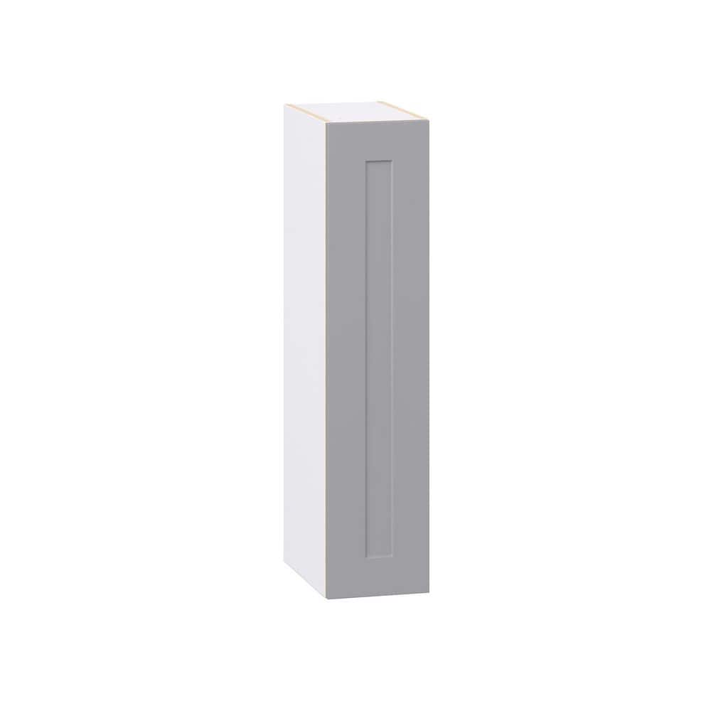 Roseland 9 in. W x 14 in. D x 40 in. H Assembled Shaker Wall Kitchen Cabinet in Slate Gray price history on PriceWatchPro