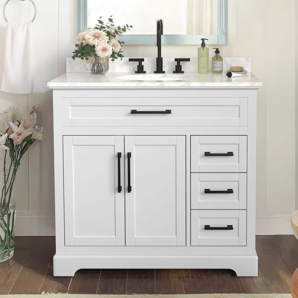 OrangeOne Washington 36 in. W x 21.5 in. D x 35 in. H Single