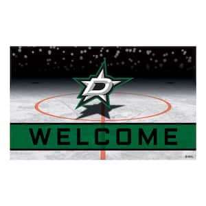 NHL - Dallas Stars 18 in. x 30 in. Rubber Door Mat