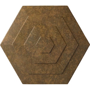23-1/4 in. x 7/8 in. Woodruff Urethane Ceiling Medallion, Rubbed Bronze