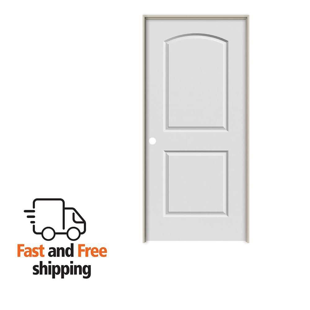 MMI DOOR 36 in. x 80 in. Smooth Caiman Right-Hand Solid Core