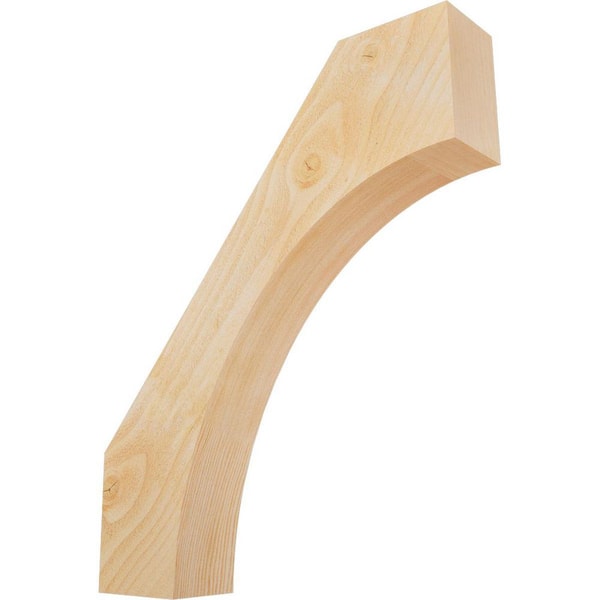 Ekena Millwork 4"W x 20"D x 24"H Westlake Rough Sawn Knee Brace, Douglas Fir