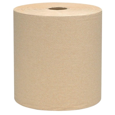 Brown Hard-Roll Towels (12-Pack)