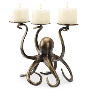 Octopus Pillar Trio Candle Holder