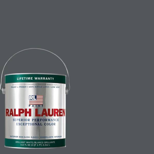Ralph Lauren 1-gal. Nobel Grey Semi-Gloss Interior Paint