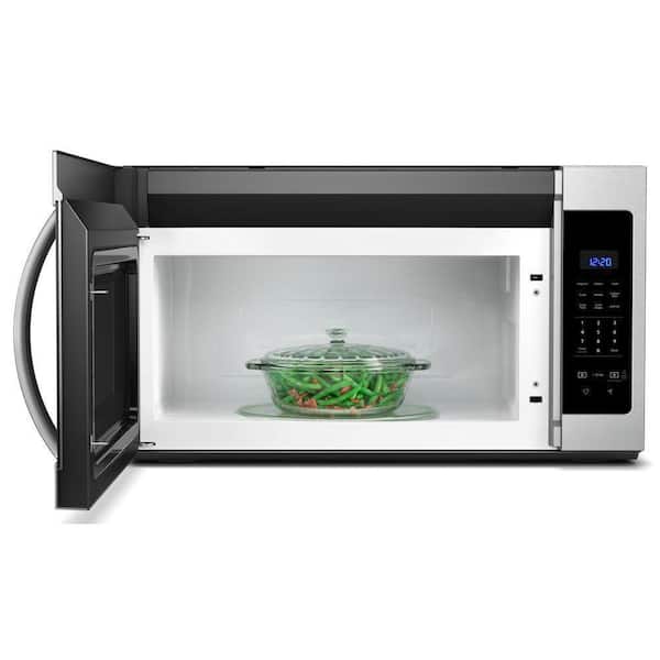 Whirlpool 1.7 cu. ft. Over the Range Microwave in Stainless Steel with  Electronic Touch Controls WMH31017HS - The Home Depot