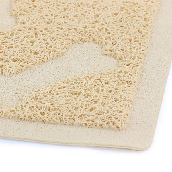 All Natural Dog Bone Placemat Dog Water Food Dish Mat Dog Mat Jute