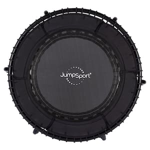370 PRO Indoor Heavy Duty Lightweight 39 In Fitness Trampoline, Black
