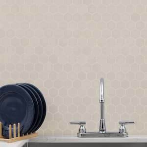 Madison Luna Hexagon 12 in. x 12 in. Matte Porcelain Floor and Wall Tile (7.36 sq. ft./Case)