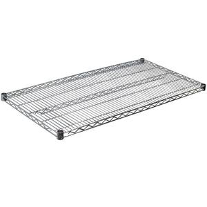 Regency 24 x 60 Chrome Wire Shelf Kit with 7 Can Racks and 74 Posts