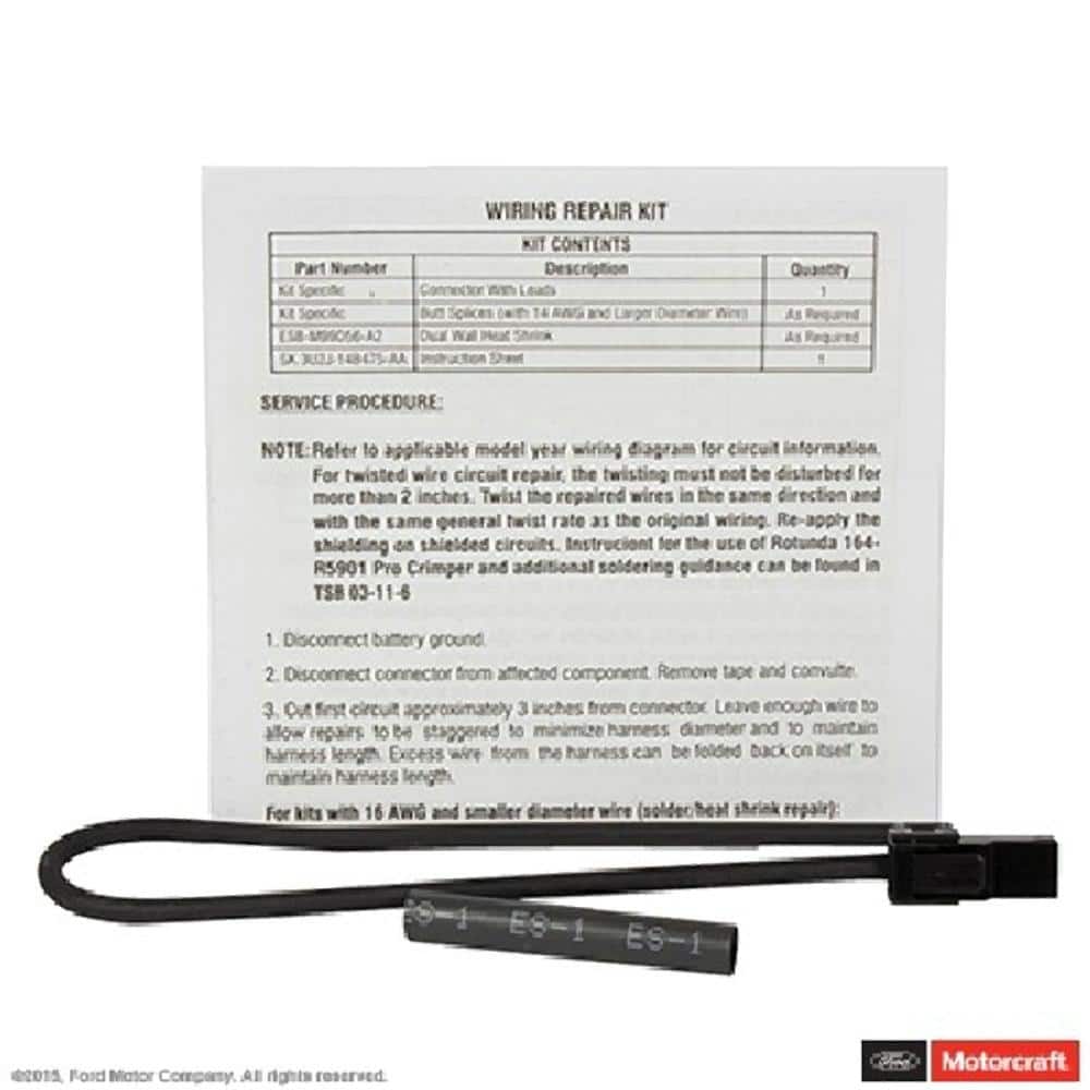 Motorcraft Rear Window Defroster Grid Terminal Connector WPT371 The