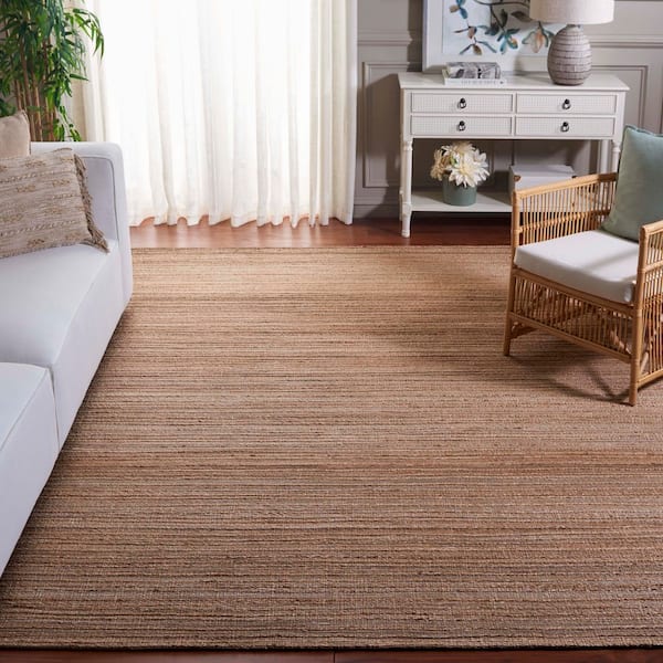 Cape Cod 10 ft. x 14 ft. Natural Solid Color Area Rug