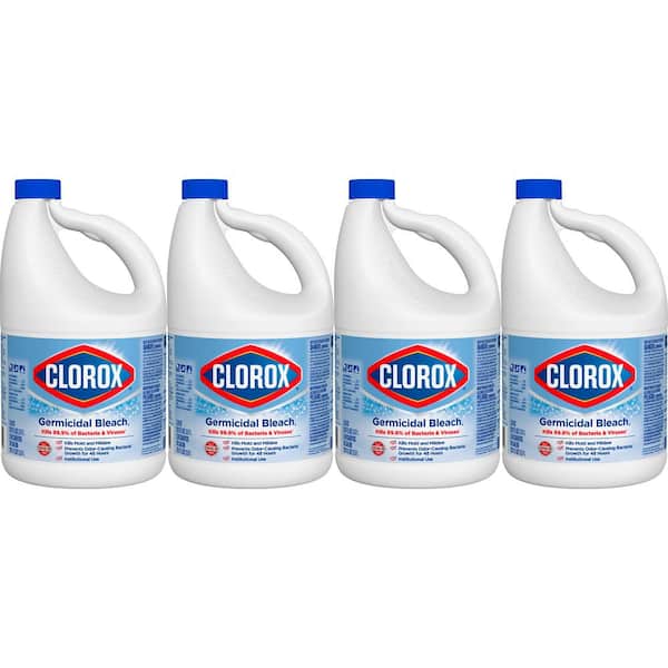 Clorox 121 oz. Concentrated Germicidal Disinfecting Bleach Cleaner (4-Pack)