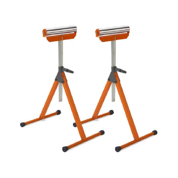 Steel A-Frame Pedestal Roller Stand (2-Pack)