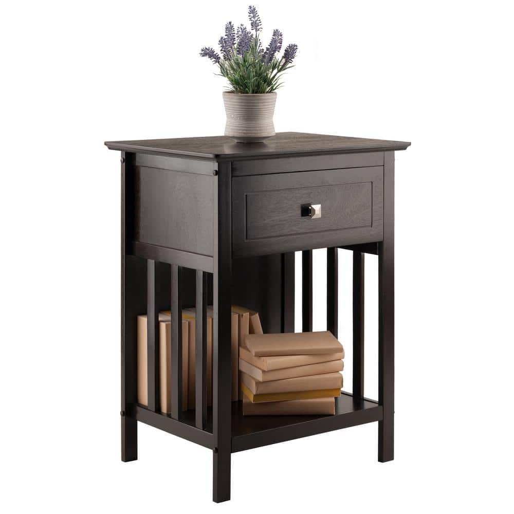 Transitional Marcel Rectangular Coffee Table with Storage Drawer