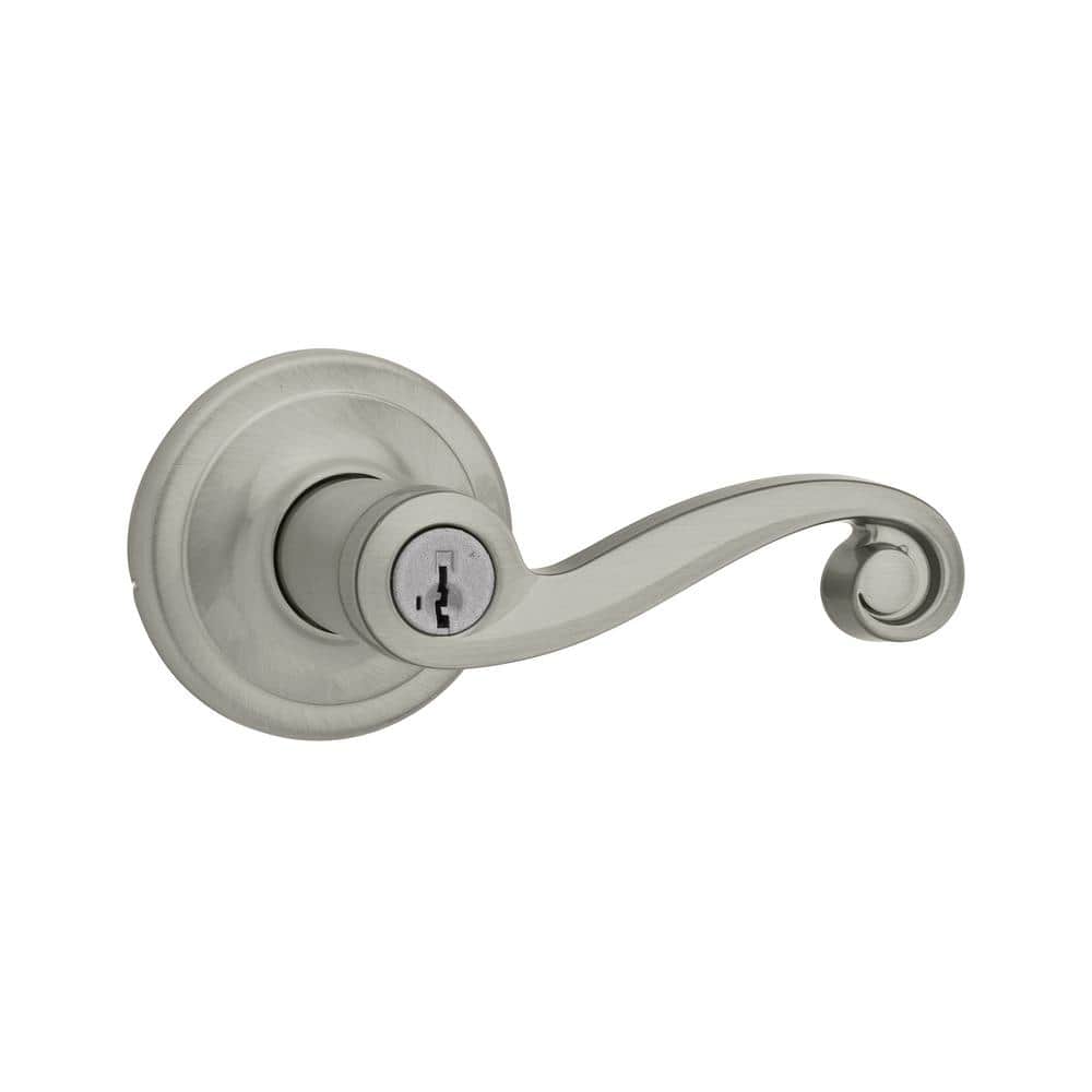 Kwikset 94002-126 400LL Lido Right Handed Entry Satin Chrome