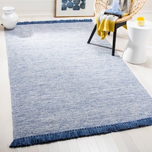 Montauk Blue 5 ft. x 8 ft. Solid Area Rug