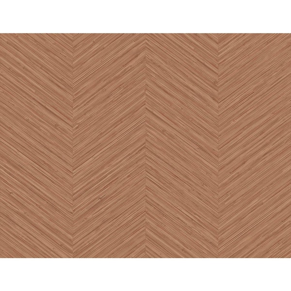 A-Street Prints Apex Red Weave Vinyl Non-Pasted Textured Repositionable Wallpaper