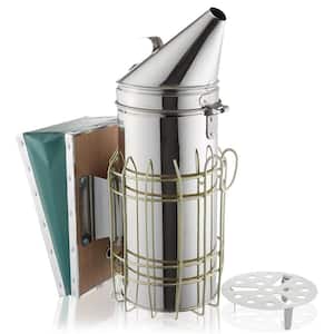 12-1/2 in. Stainless Steel Bee Hive Smoker