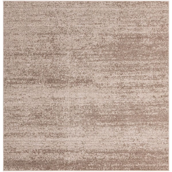 Unique Loom Del Mar Lucille Beige 8' 0 x 8' 0 Square Rug