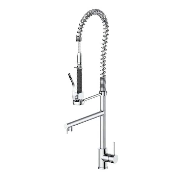 ZLINE Kitchen and Bath ZLINE Van Gogh Kitchen Faucet in Chrome (VNG-KF-CH)