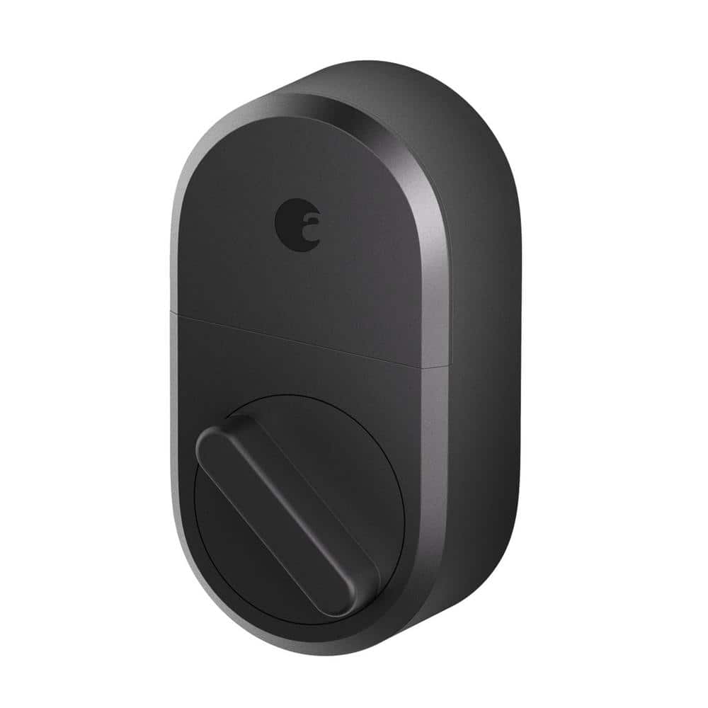 Dark Gray Bluetooth Wi-Fi Smart Lock with Keypad