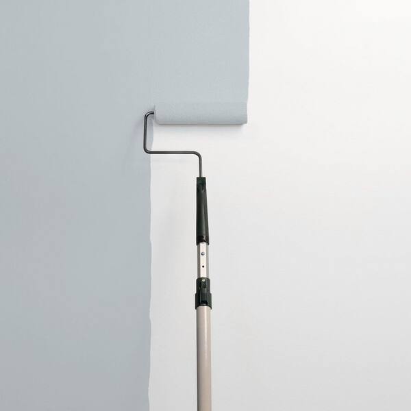 Glidden Essentials 5 gal. PPG1012-4 Gray Frost Semi-Gloss Interior
