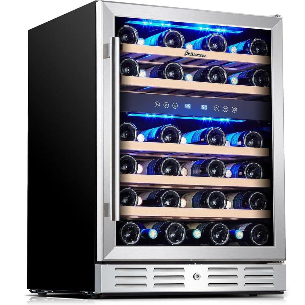 24 in. Dual Zone 18-Bottle 66-Can Beverage Cooler in Silver price history on PriceWatchPro