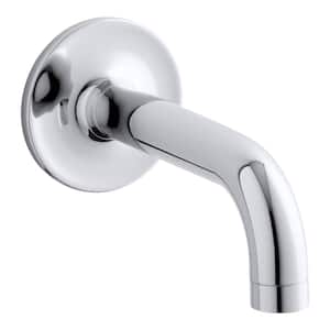 Purist Wall-Mount Non-Diverter Bath Spout in Polished Chrome