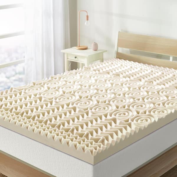 best price mattress 3 in. Twin 5-Zone Memory Foam Mattress Topper with Copper Infusion