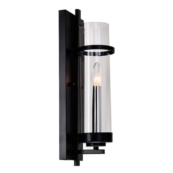 black sconces home depot