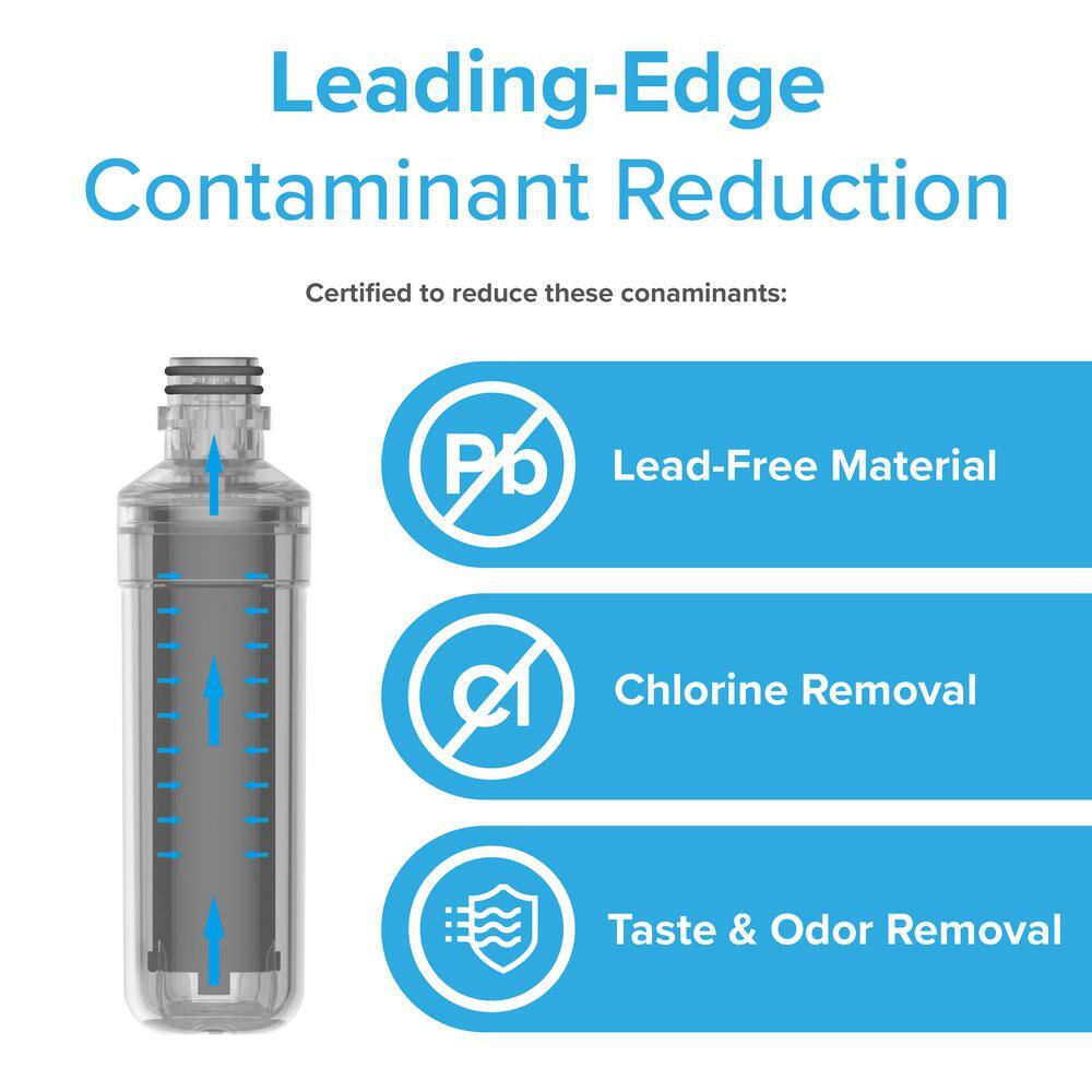 Brio White Carbon Refrigerator Replacement Water Filter
