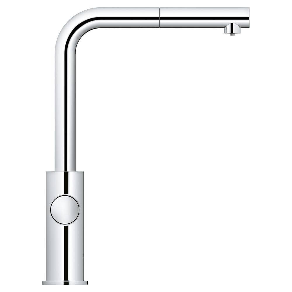 Starlight Chrome Single Handle Pull-Out Kitchen Faucet