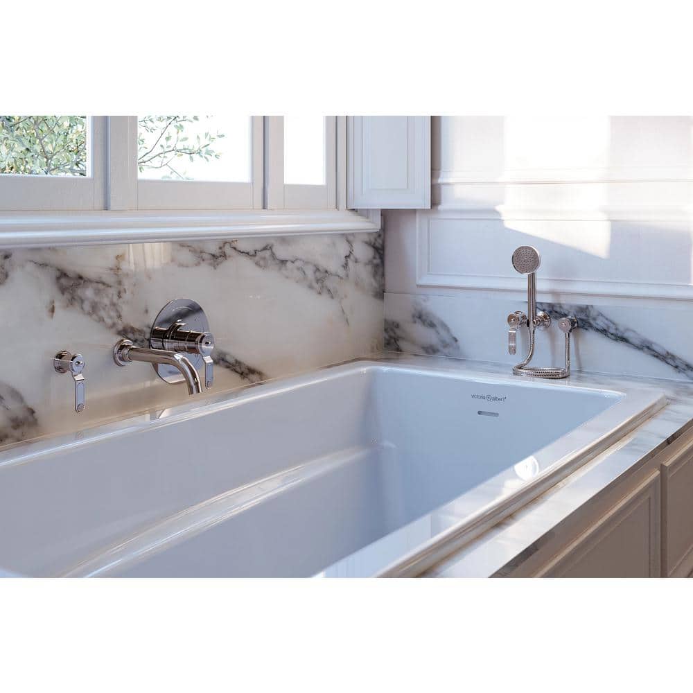 Gold and Silver Wall Mounted Shower Valve