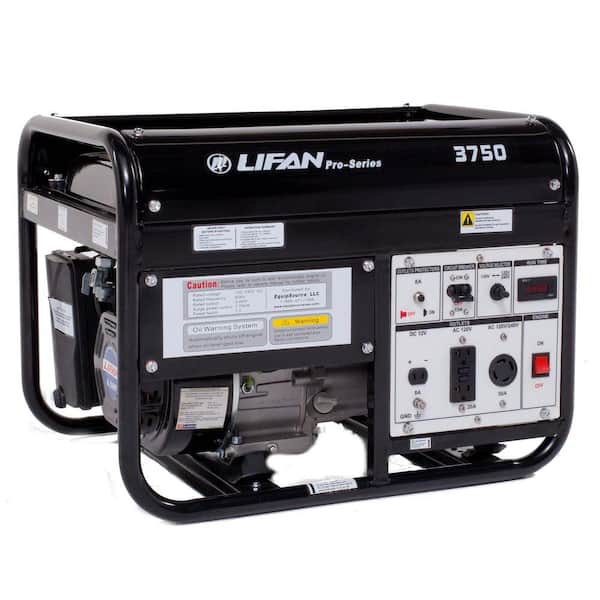 LIFAN DO NOT SELL Pro Series 4,000/3,750-Watt Gasoline Powered Portable ...