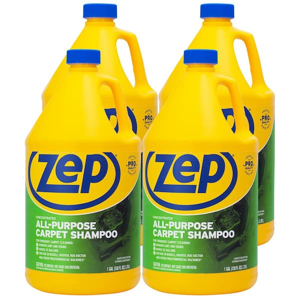Zep 1 Gal All Purpose Carpet Shampoo 4 Pack Zucec128 The