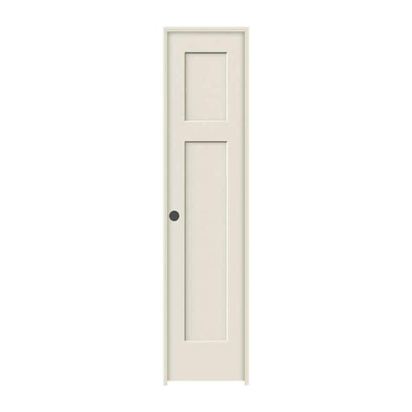 JELD-WEN 18 in. x 80 in. Craftsman Smooth Primed Right-Handed Molded Composite Single Prehung Interior Door