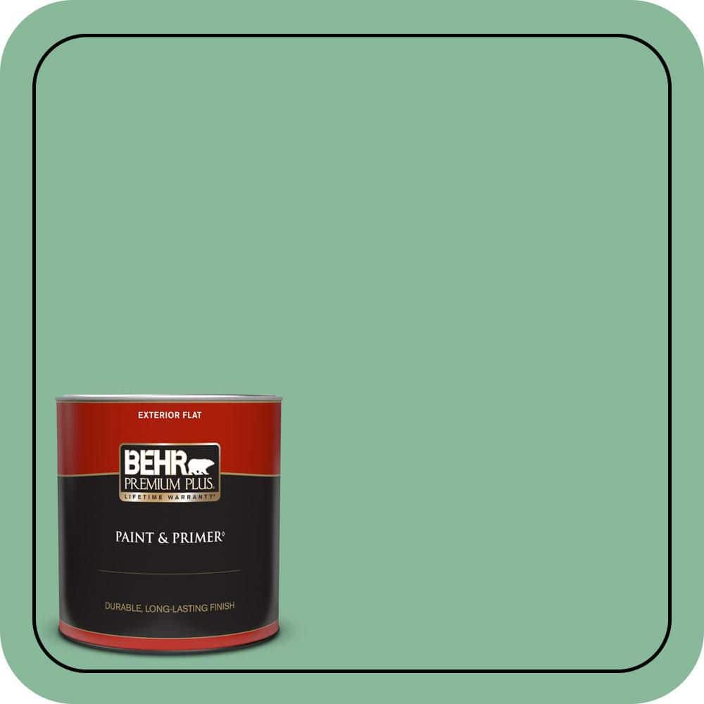 1 qt. #470D-4 Garden View Flat Exterior Paint & Primer price history on PriceWatchPro