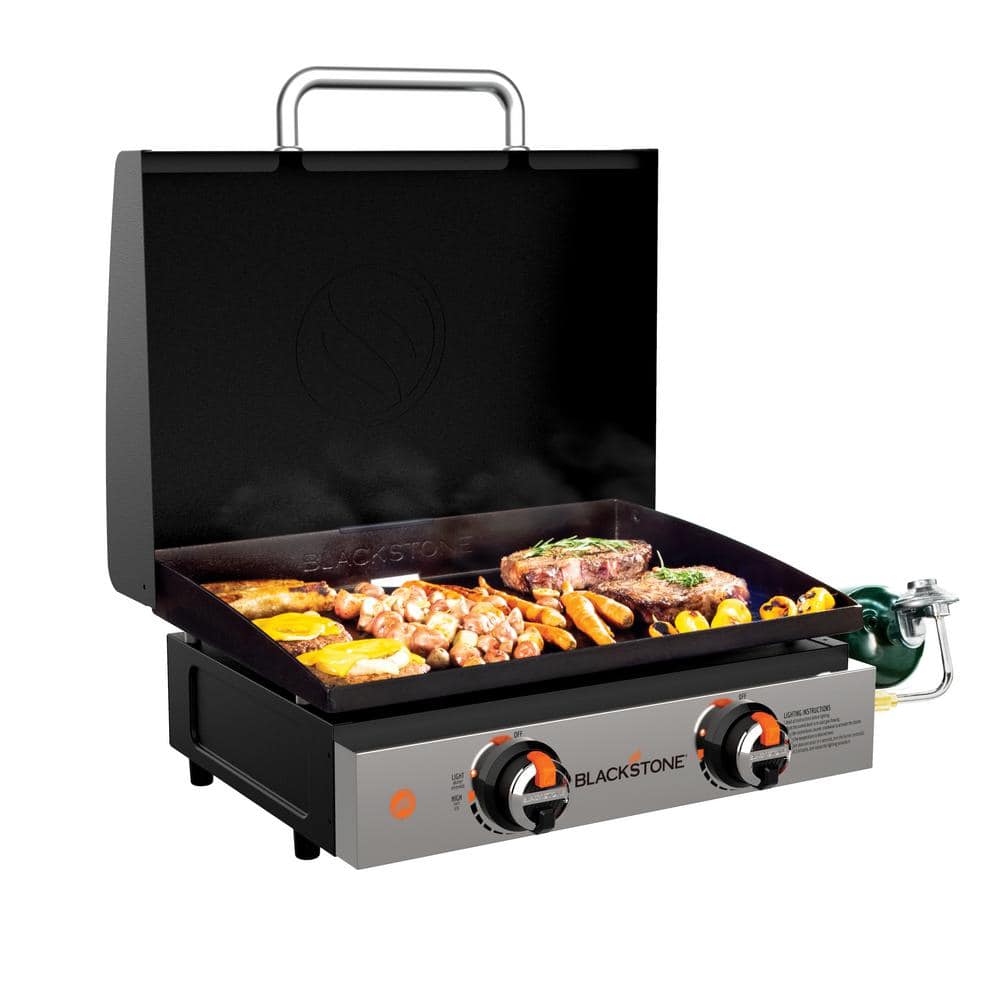 Blackstone E-Series 2-Burner 22 Electric Tabletop Griddle with