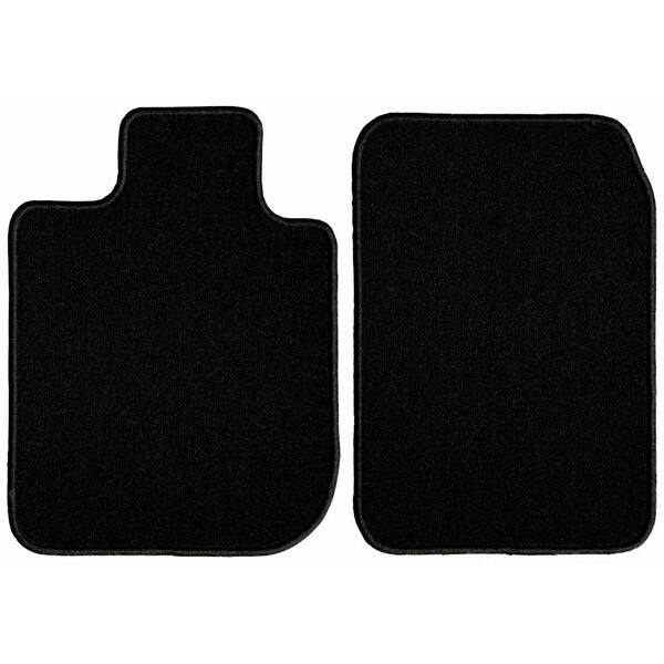 Mercedes-Benz S-Class Sedan Black Classic Carpet Car Mats/Floor Mats, Custom Fit for 2000-2006 Driver and Passenger Mats