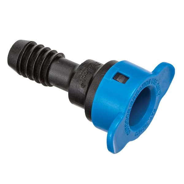 Orbit 1/2 in. Blu-Lock 3X x Barb Adapter