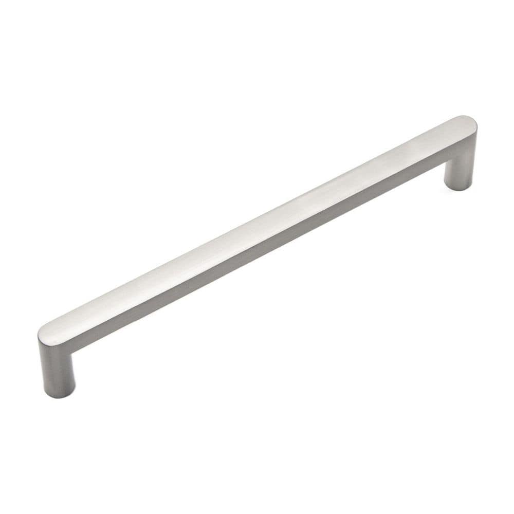 Bristol Collection Pull - 6-5/16 in. Center to Center Satin Nickel Bar Cabinet Pull (10-Pack) price history on PriceWatchPro
