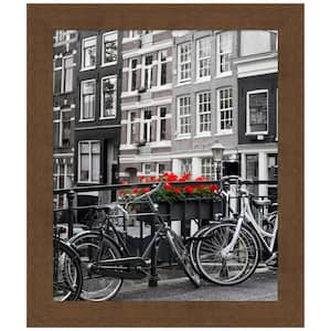 Opening Size 20 in. x 24 in. Carlisle Brown Wood Picture Frame
