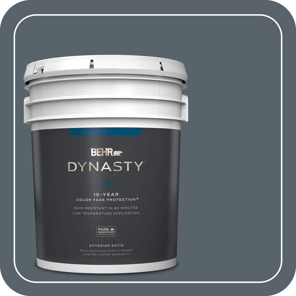 5 gal. #N490-6 Calligraphy Satin Enamel Exterior Stain-Blocking Paint & Primer price history on PriceWatchPro