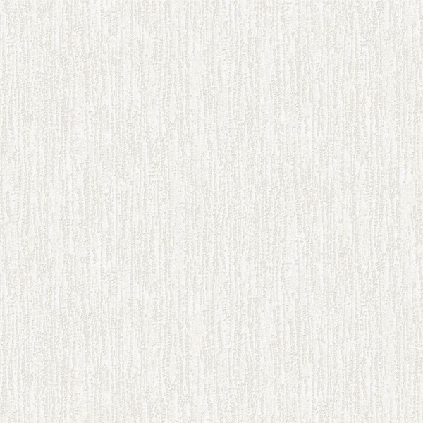 Bark White Paintable Wallpaper